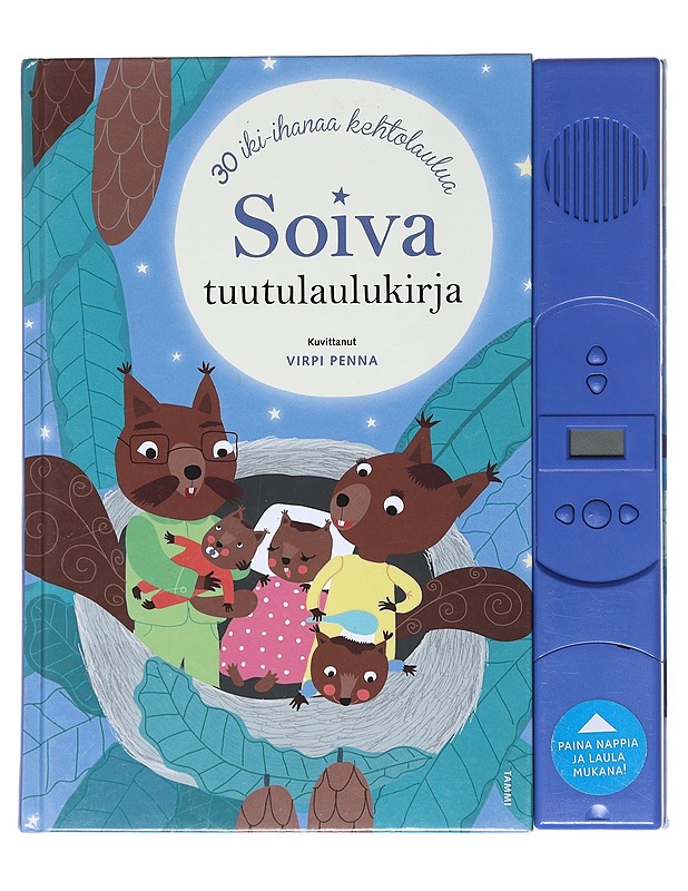 Soiva tuutulaulukirja : 30 iki-ihanaa kehtolaulua - Penna, Virpi - Lastenkirjat - 10105519974 - 0