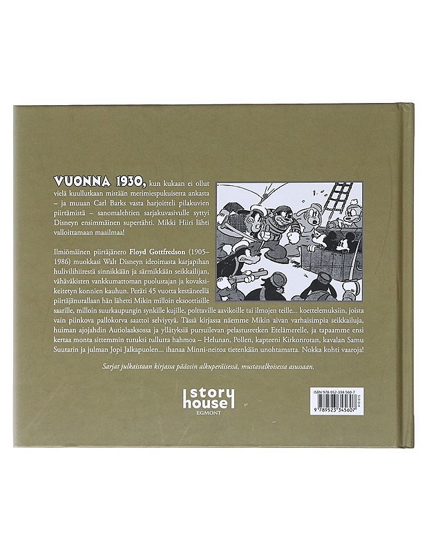 Mikki Hiiri : lain pitkä häntä : Floyd Gottfredsonin Mikki-seikkailuja 1930-1932 - Gottfredson, Floyd - Sarjakuvat - 10105519973 - 1