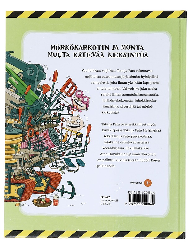 Tatun ja Patun oudot kojeet - Havukainen, Aino - Lastenkirjat - 10105519980 - 1