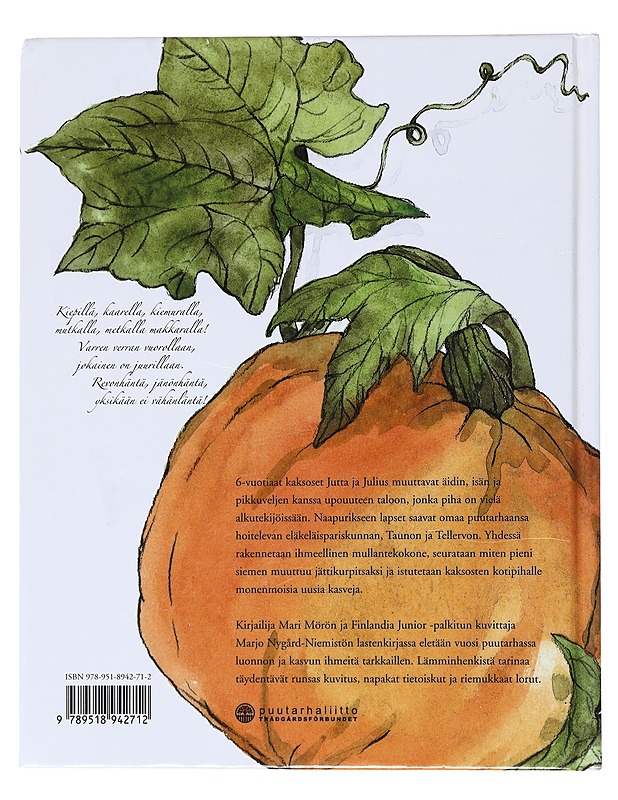 Jutta ja Julius puutarhan parissa - Mörö, Mari - Lastenkirjat - 10105519987 - 1