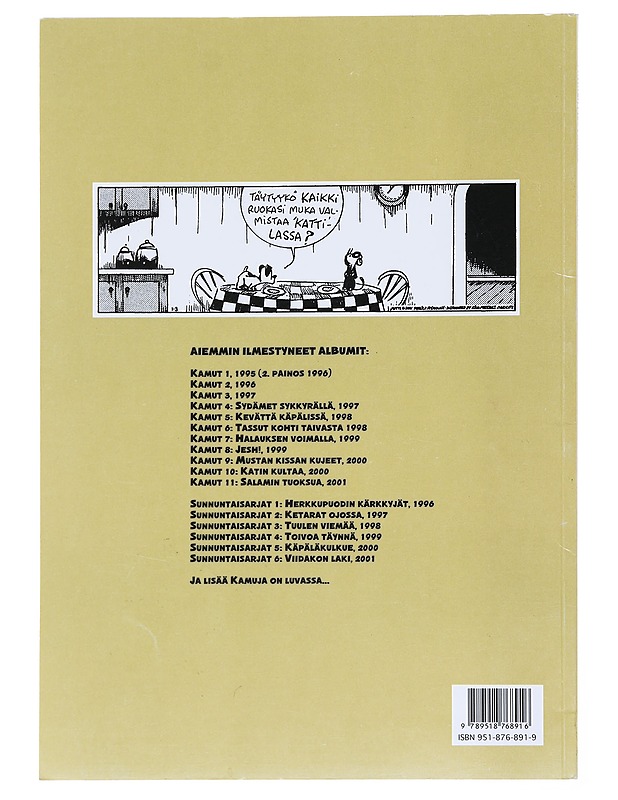 Kamut. [12], Takkuinen tusina - McDonnell, Patrick - Sarjakuvat - 10105520009 - 1