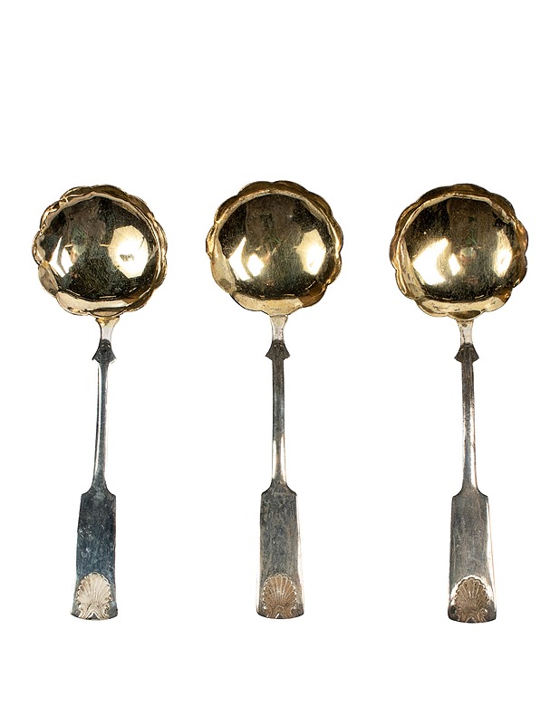 Vanha Musla tarjoilulusikka, 3 kpl - Tarjoiluastiat - 10105520029 - 0