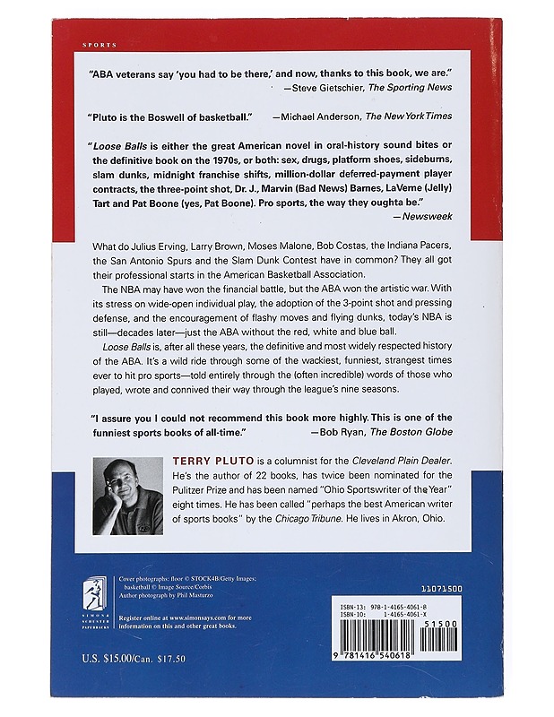 Loose balls - Terry Pluto - Elämäkerrat ja muistelmat - 10105520041 - 1