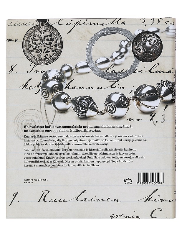 Kuutar ja ikiturso : rakastetuimpien kalevalakorujen jäljillä - Lindström, Seija - Historiakirjat - 10105520040 - 1