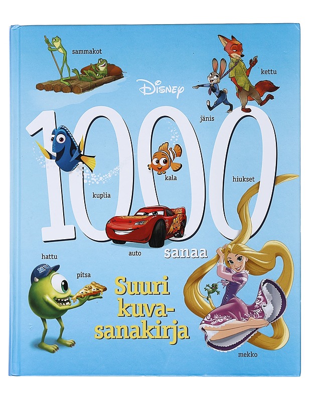 1000 sanaa : suuri kuvasanakirja - Yu, Erica - Lastenkirjat - 10105520045 - 0