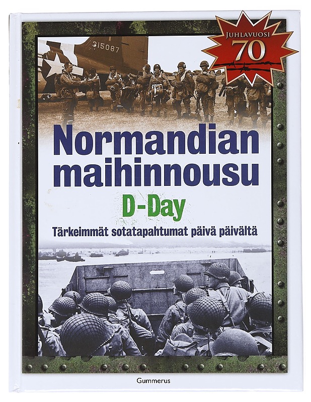 Normandian maihinnousu : D-day  - Hall, Anthony - Historiakirjat - 10105520065 - 0