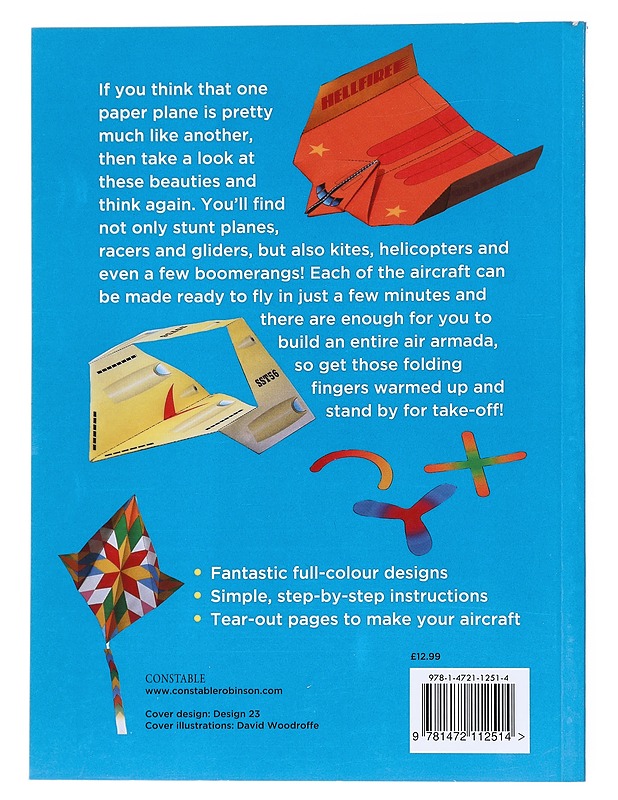 The Complete Paper Aeroplane - David Woodroffe - Tietokirjat ja oppaat - 10105520085 - 1