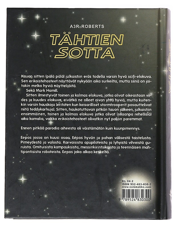Tähtien sotta - Roberts, Adam - Fantasia- ja scifi - 10105520108 - 1