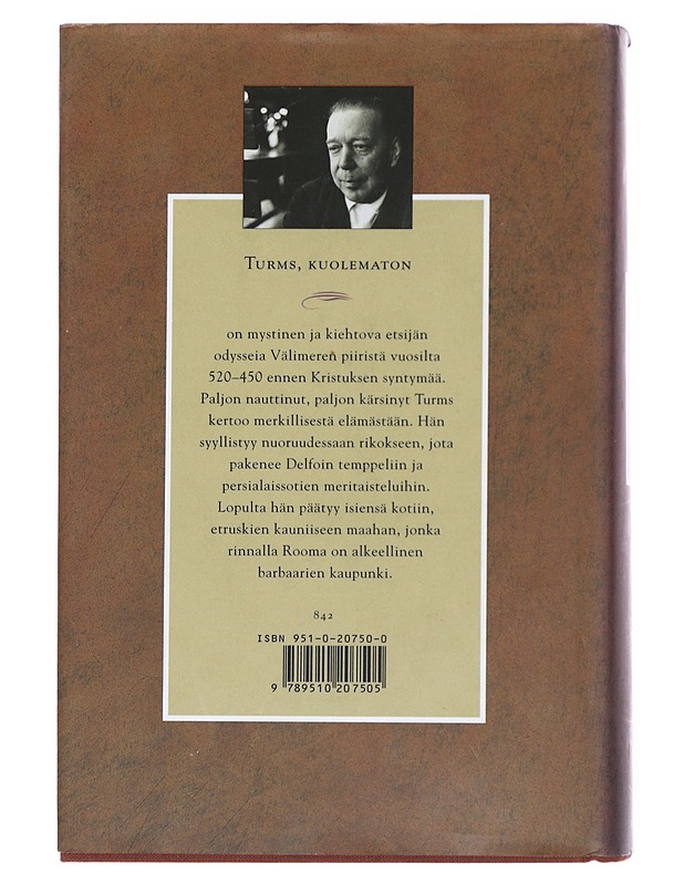 Turms, kuolematon - Mika Waltari - Kirja lahjaksi - 10105520127 - 1