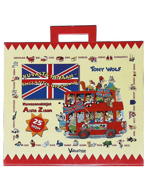Kuvasta sanaan - englantia oppimaan : kuvasanakirjat A:sta Z:aan - Wolf, Tony - Tietokirjat ja oppaat - 10105520128 - 0