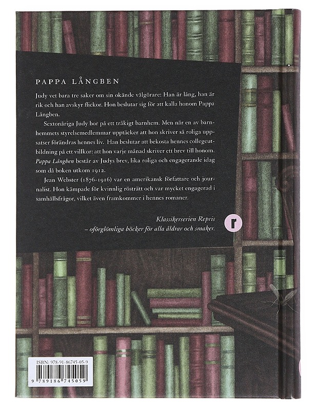 Pappa Långben - Webster, Jean - Romaanit ja novellit - 10105520147 - 1