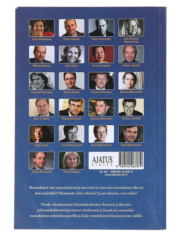 Suomi-Ruotsi johtamismaaottelu : puheenvuoroja yrityskulttuurien eroista - Karlsson, Svenolof - Tietokirjat ja oppaat - 10105520166 - 1