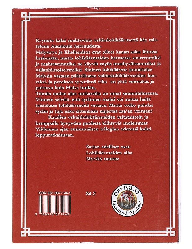 DragonLance; Viides Aika: Kuilu avautuu - Rabe, Jean - Romaanit ja novellit - 10105520168 - 1