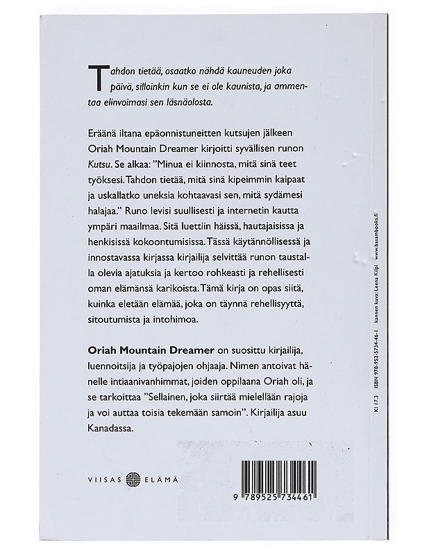 Kutsu - Mountain Dreamer, Oriah - Tietokirjat ja oppaat - 10105520172 - 1