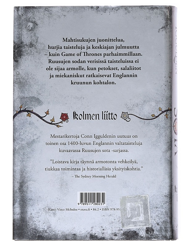 Kolmen liitto - Iggulden, Conn - Historiakirjat - 10105520199 - 1