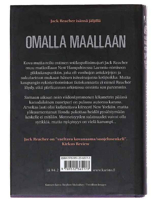 Omalla maallaan - Child, Lee - Jännitys ja dekkarit - 10105520207 - 1