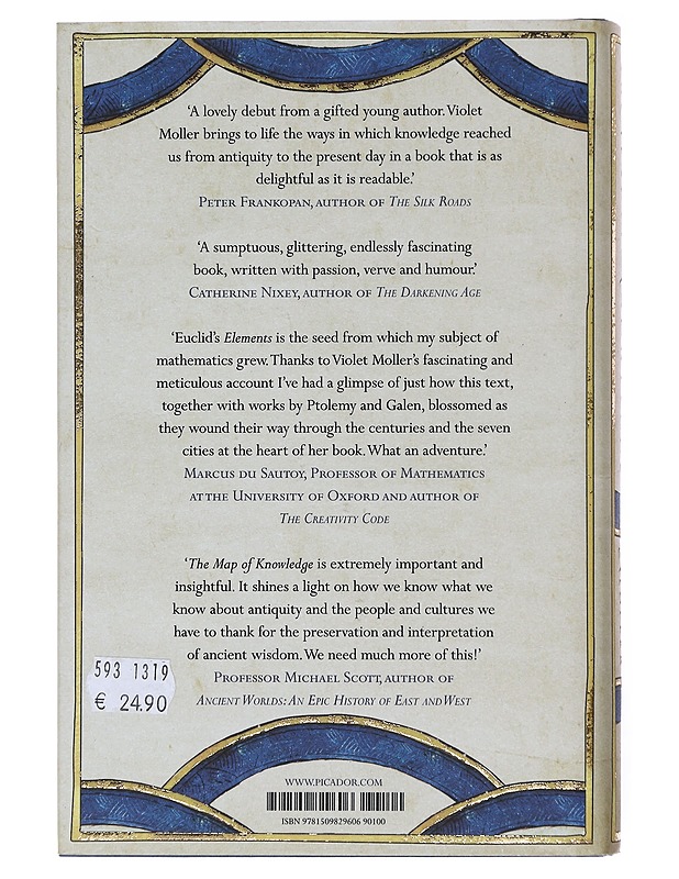 The map of knowledge - Violet Moller - Kirja lahjaksi - 10105520225 - 1