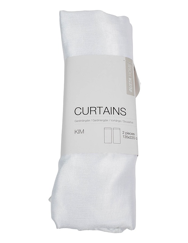 RUSTA Home verhot, 135x220 cm - 2kpl - Verhot ja kapat - 10105520249 - 0
