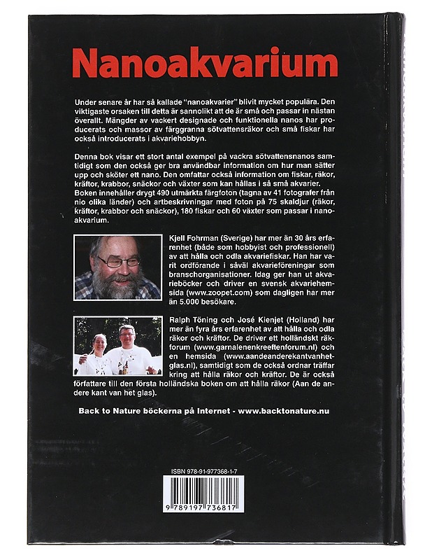 Back to Nature: Guide om Nanoakvarium - Kjell Fohrman - Tietokirjat ja oppaat - 10105520265 - 1