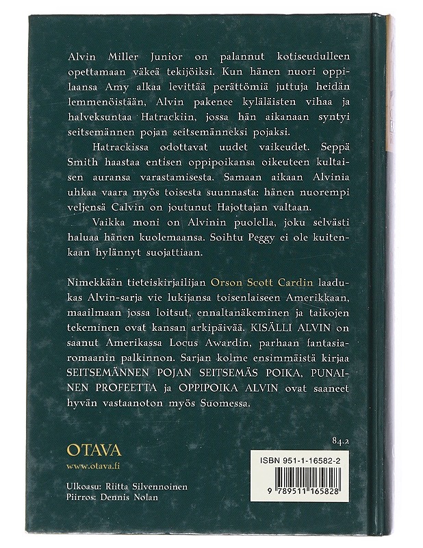 Kisälli Alvin : Alvinin neljäs kirja - Card, Orson Scott - Romaanit ja novellit - 10105520282 - 1