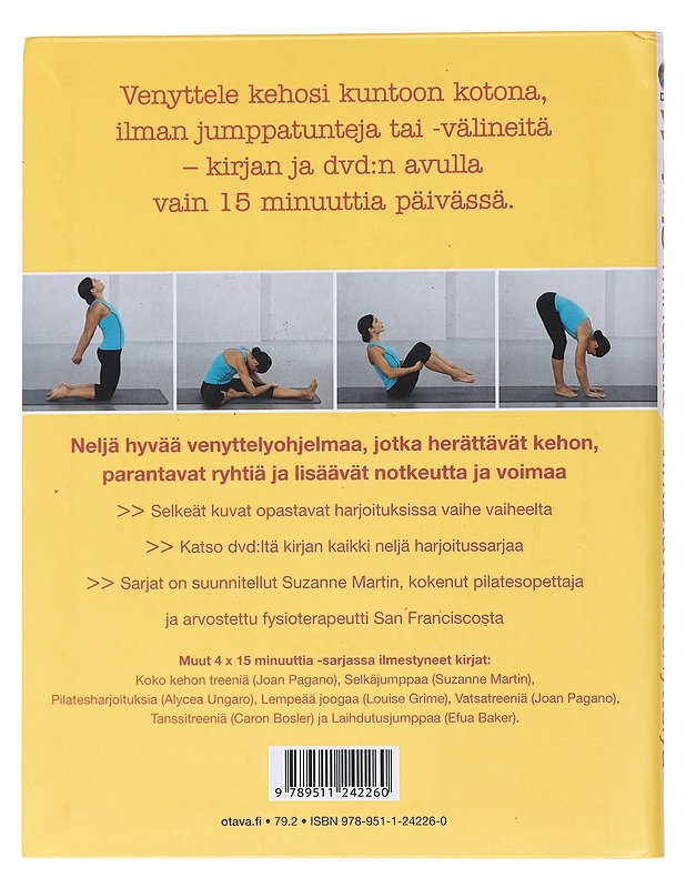 Virkistävää venyttelyä - Martin, Suzanne - Harrastekirjat - 10105520288 - 1