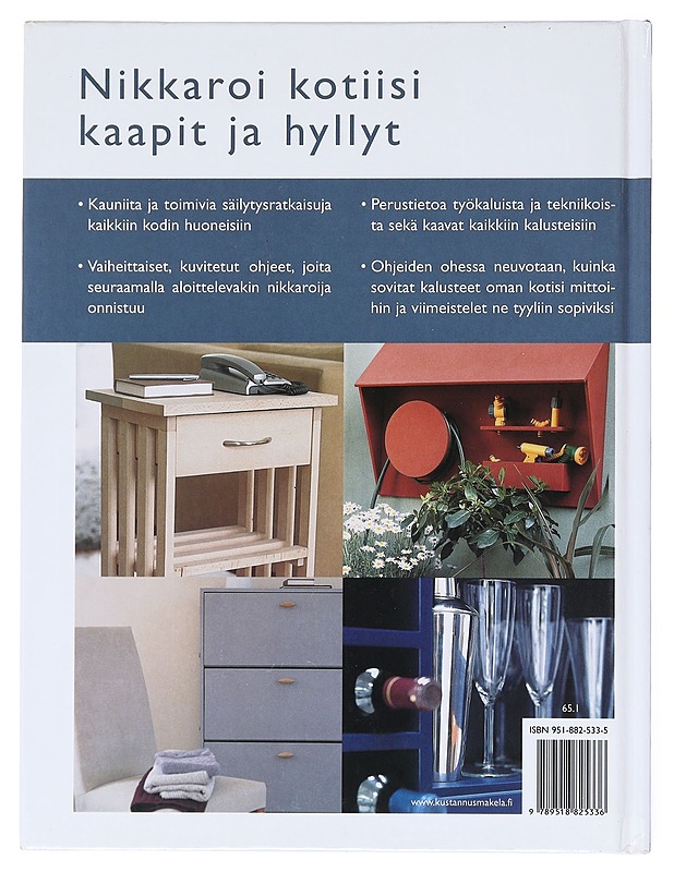 Nikkaroi kotiisi kaapit ja hyllyt - Haxell, Philip - Tietokirjat ja oppaat - 10105520369 - 1