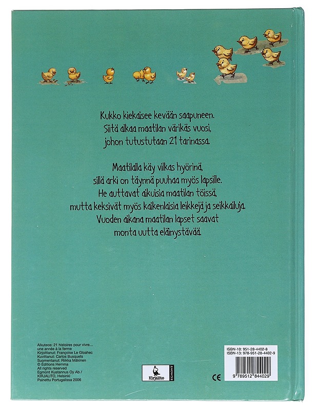 Vuosi maatilalla - Le Gloahec, Françoise - Lastenkirjat - 10105520381 - 1