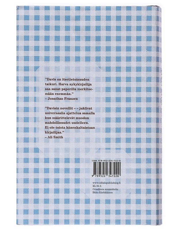 Kafka valmistaa päivällistä : valitut novellit - Davis, Lydia - Kirja lahjaksi - 10105520386 - 1