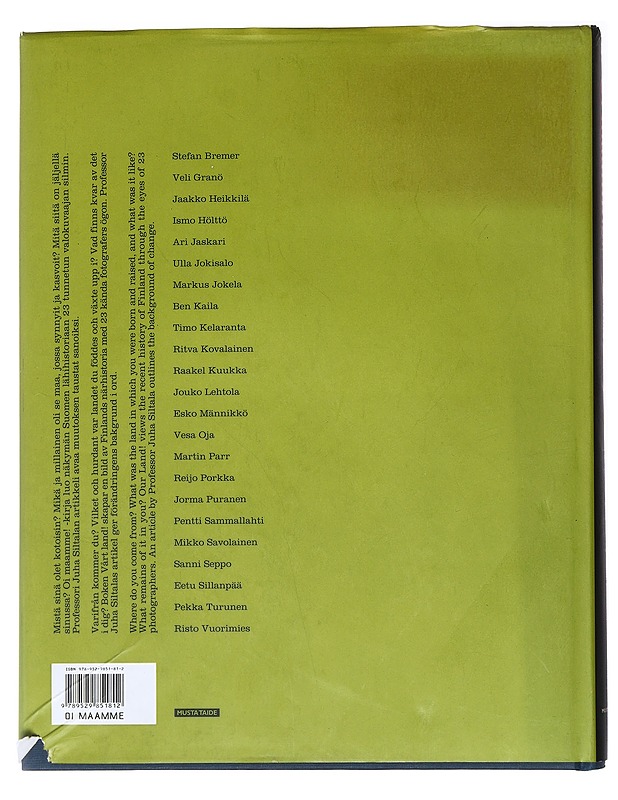 Oi maamme! : valokuvia Suomesta = Vårt land! : fotografier från Finland = Our land! : photographs from Finland - Jokisalo, Ulla - Tietokirjat ja oppaat - 10105520394 - 1