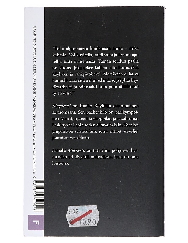 Magneetti - Kauko Röyhkä - Romaanit ja novellit - 10105520398 - 1