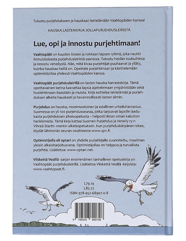 Vaahtopäät purjehdusleirillä - Suursalmi, Lissu - Lastenkirjat - 10105520422 - 1