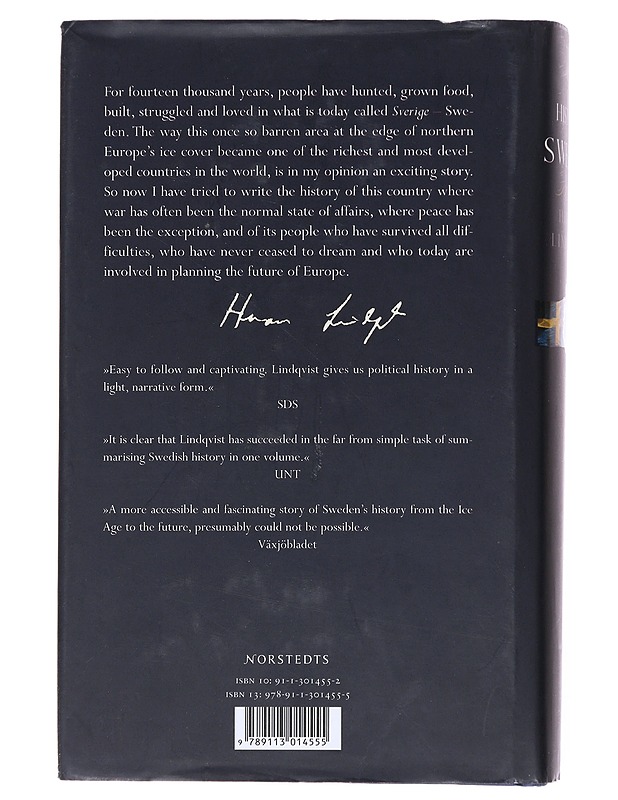 A history of Sweden : from Ice Age to our age - Lindqvist, Herman - Historiakirjat - 10105520433 - 1
