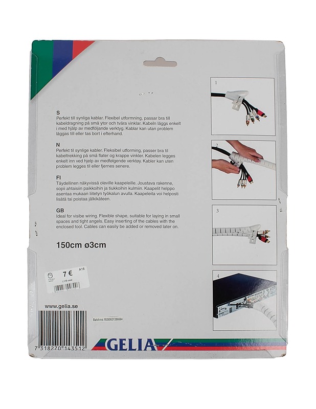 GELIA johdonkerääjä - Muut urheiluvälineet ja vapaa-aika - 10105520437 - 1