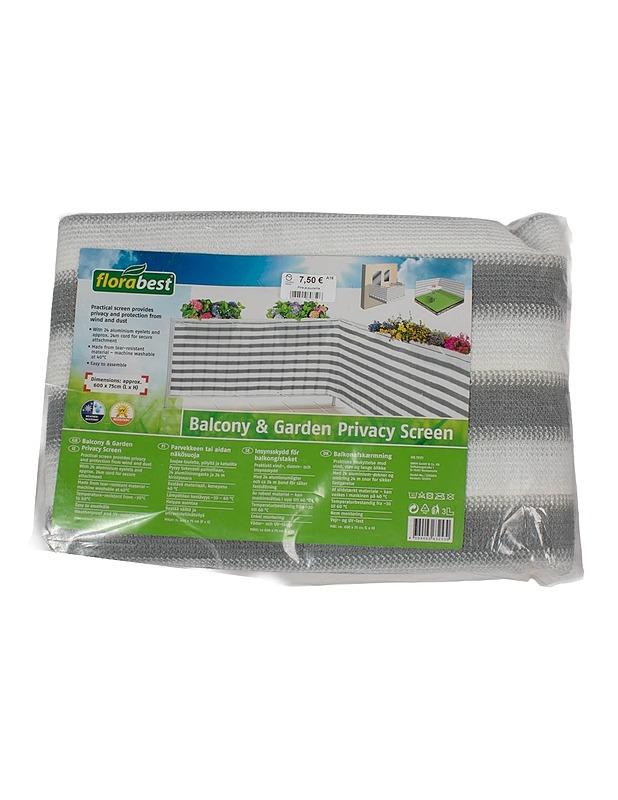 FLORABEST parvekkeen ja puutarhan näkösuoja - Muut urheiluvälineet ja vapaa-aika - 10105520445 - 0