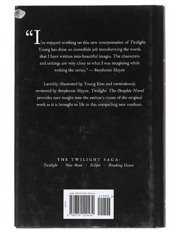 Twilight : The Graphic Novel, volume 1 - Stephenie Meyer, Young Kim - Sarjakuvat - 10105520459 - 1