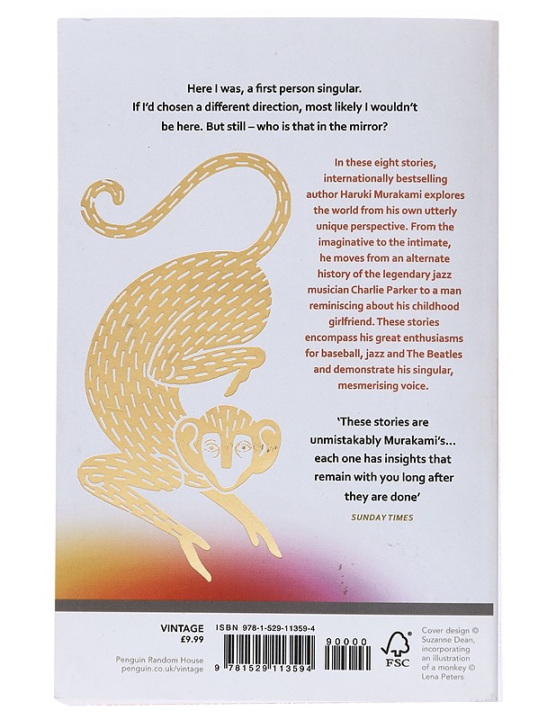 First person singular : stories - Murakami, Haruki - Romaanit ja novellit - 10105520467 - 1