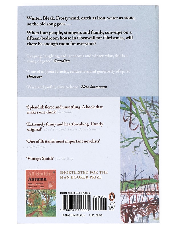 Winter - Ali Smith - Romaanit ja novellit - 10105520475 - 1