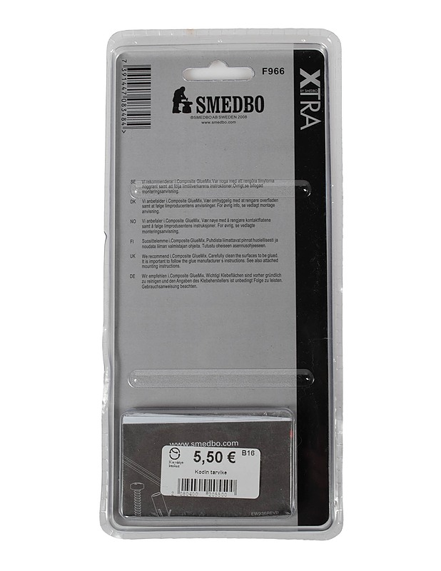 SMEDBO F966 asennuslevy - Muut urheiluvälineet ja vapaa-aika - 10105520491 - 1