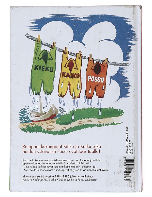 Kieku ja Kaiku ja Possu tulevat taas - Alho, Asmo - Sarjakuvat - 10105520490 - 1