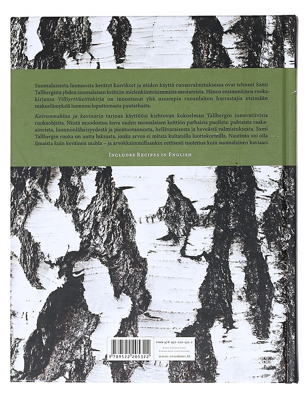 Koivunmahlaa & kaviaaria - Tallberg, Sami - Ruokakirjat - 10105520496 - 1