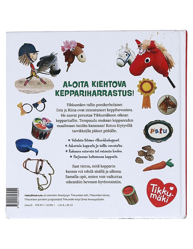 Tikkumäen kepparikirja - Niemelä, Reetta - Lastenkirjat - 10105520508 - 1