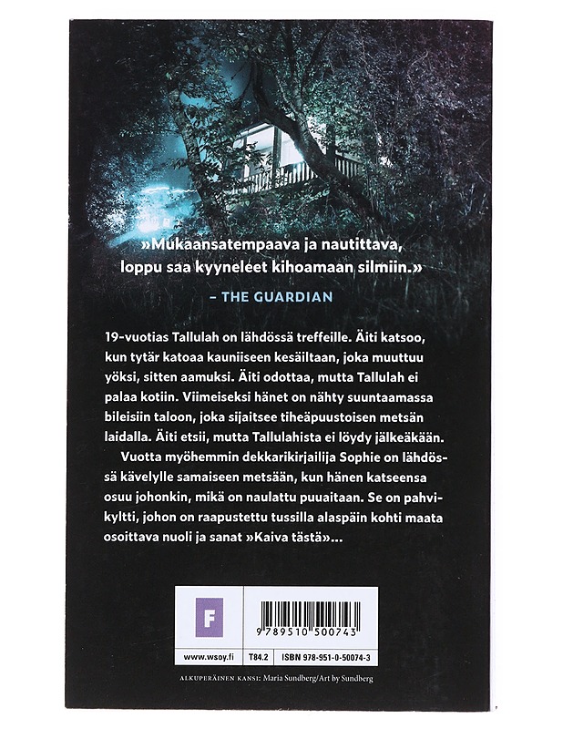 Yöhön kadonnut - Jewell, Lisa - Jännitys ja dekkarit - 10105520512 - 1