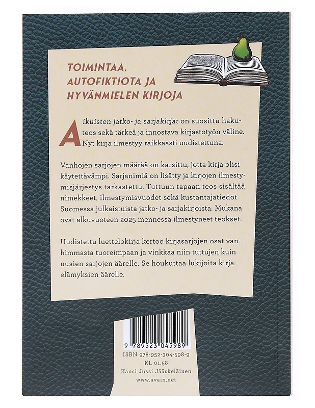 Aikuisten jatko- ja sarjakirjat - Vieri, Siina - Romaanit ja novellit - 10105520522 - 1