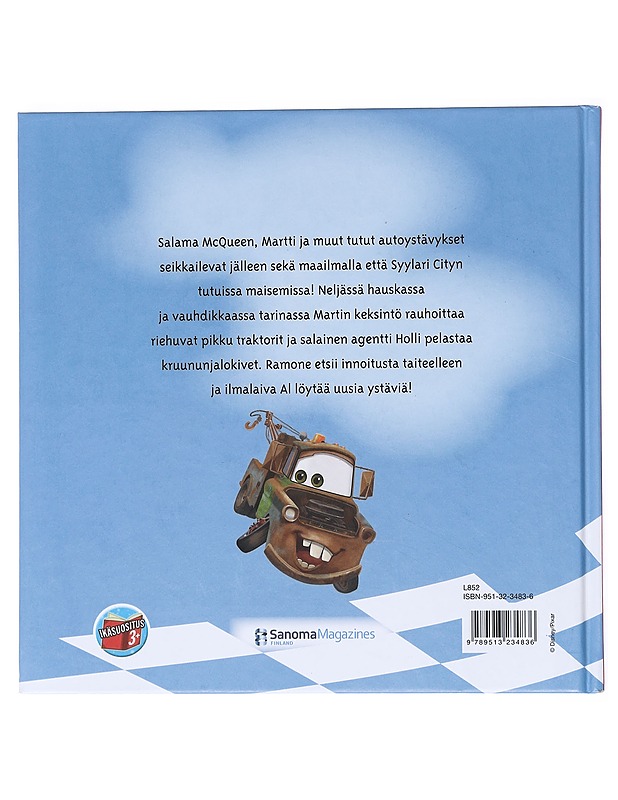 Autot: Matkalippu seikkailuun - Casolaro, Nancy - Lastenkirjat - 10105520540 - 1