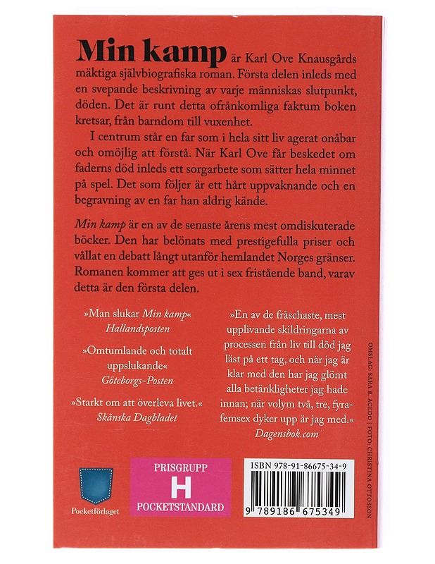 Min kamp - Knausgård, Karl Ove - Romaanit ja novellit - 10105520575 - 1