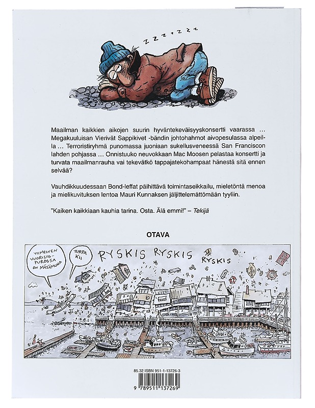 Mac Moose ja Jagge Migreenin tapaus - Mauri Kunnas - Sarjakuvat - 10105520576 - 1