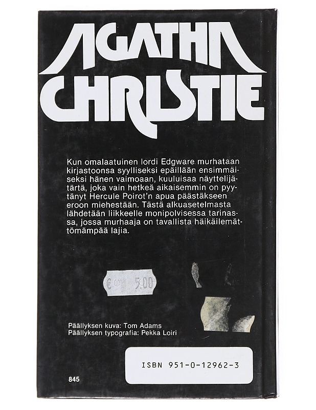 Lordin kuolema - Christie, Agatha - Jännitys ja dekkarit - 10105520589 - 1