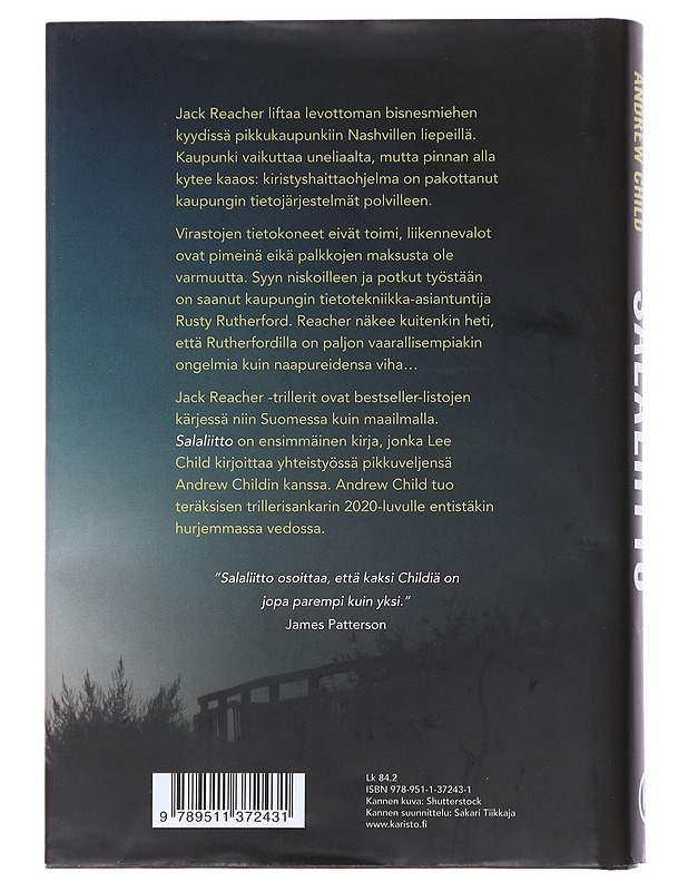 Salaliitto - Child, Lee - Jännitys ja dekkarit - 10105520593 - 1