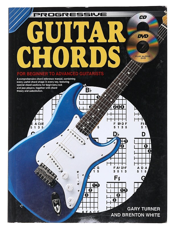Progressive guitar chords : [for beginner to advanced guitarists] - Turner, Gary - Musiikki- ja elokuvakirjat - 10105520597 - 0