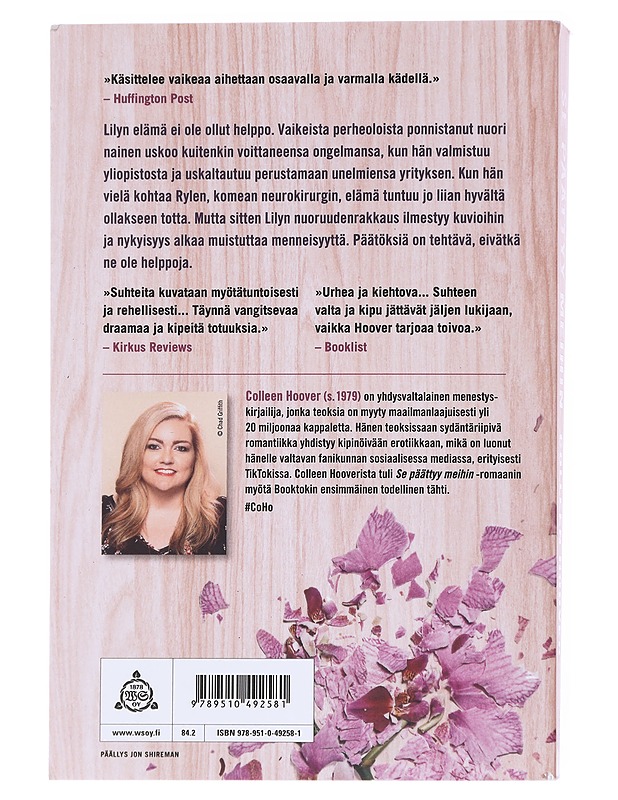 Se päättyy meihin - Hoover, Colleen - Romaanit ja novellit - 10105520605 - 1